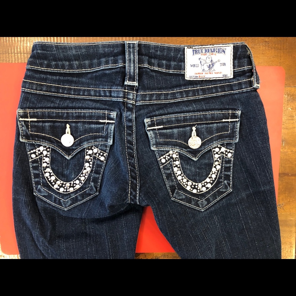 True Religion blue jeans boot cut